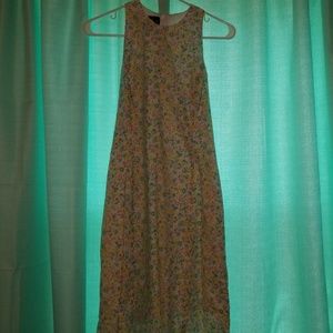 Floral Lined Ralph Lauren Sheath Dress